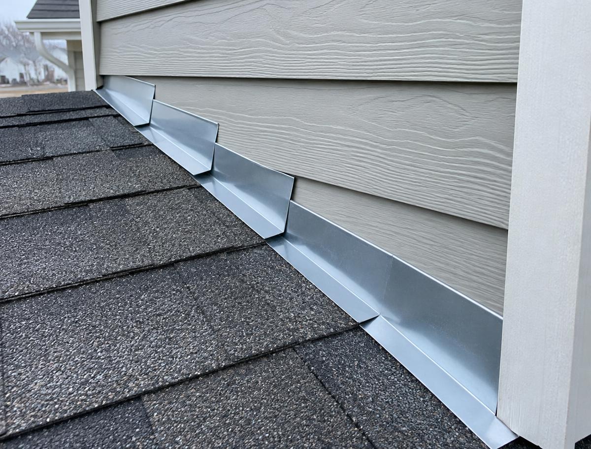 Flashing & roof-to-wall (AI example photo)